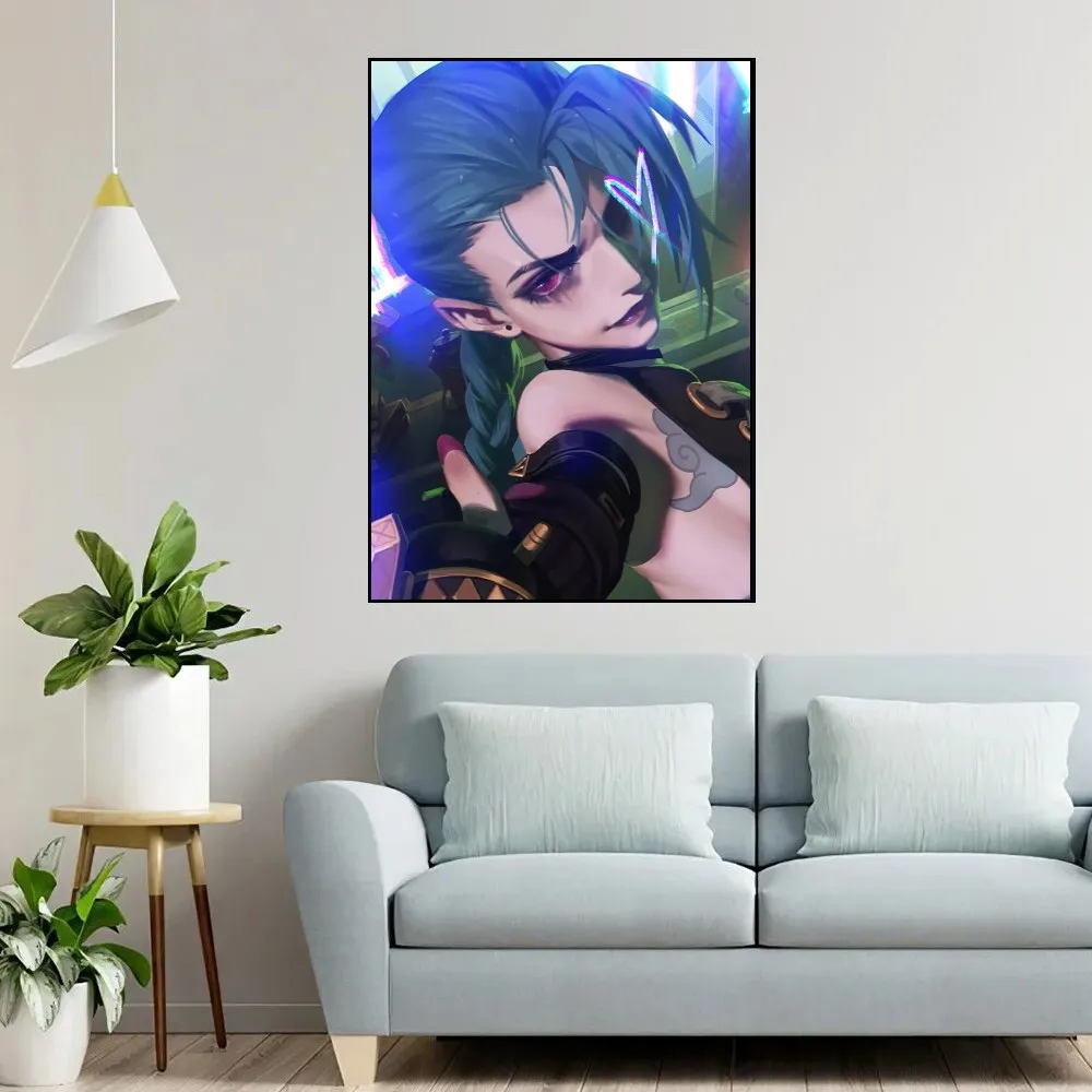 A-Arcane Jinx L-Lols Poster Fancy Wall Sticker for Living Room Bar Vintage Decorative Painting Middle #5