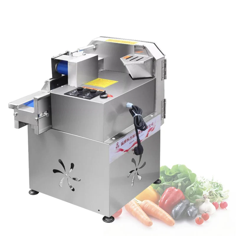 Vegetable Cutting Machine Multi-functional Dual Speed Fast Vegetable Cutting Machine Slicing And Cutting Sections