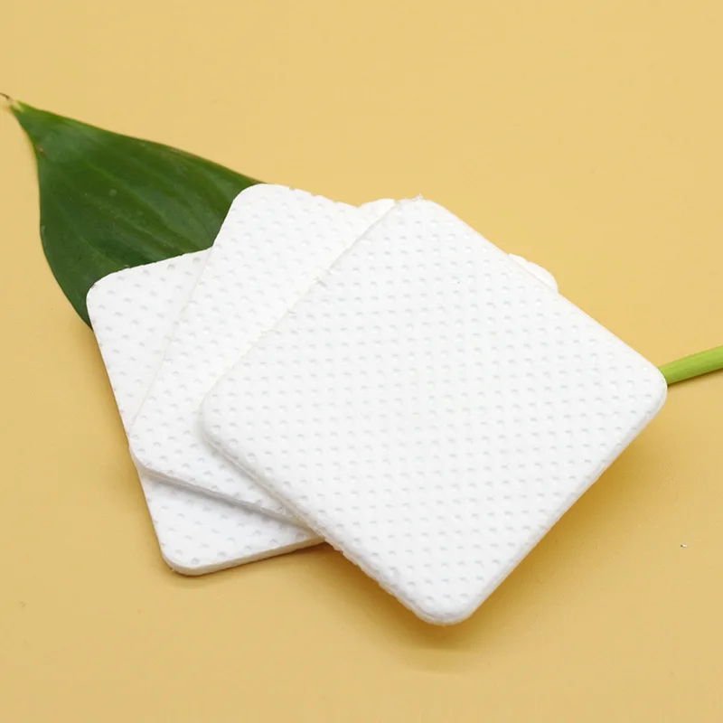 Lingettes nettoyantes en coton non pelucheux, lingettes nettoyantes pour colle à cils, feuille de coton propre, tampons nettoyants N64.Art, 100 pièces par paquet