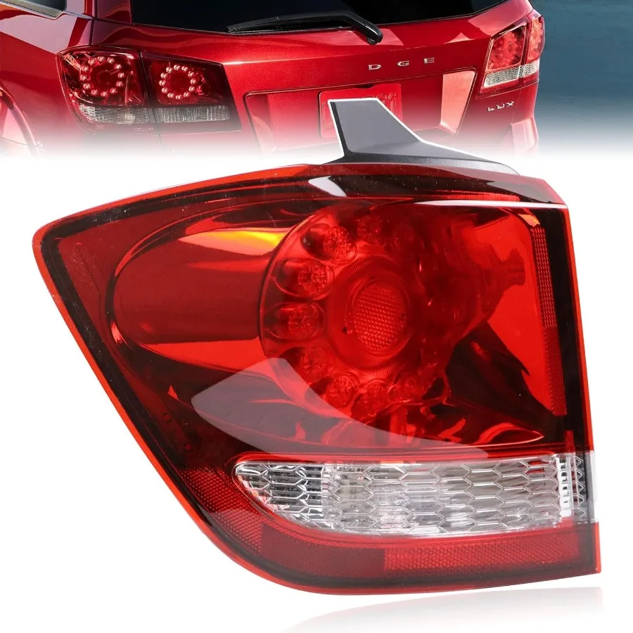 

Светодиодные задние фонари в сборе для Dodge Journey 201120, внешние задние фонари со стороны водителя, задний стоп-сигнал, замена задних фонарей с
