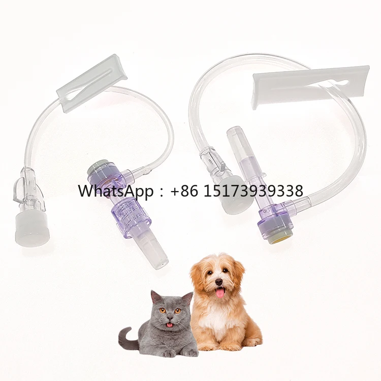 Veterinary T-Connector Iv Extension Set OEM ODM Disposable Animal Iv Infusion Extension Set with T-Connector