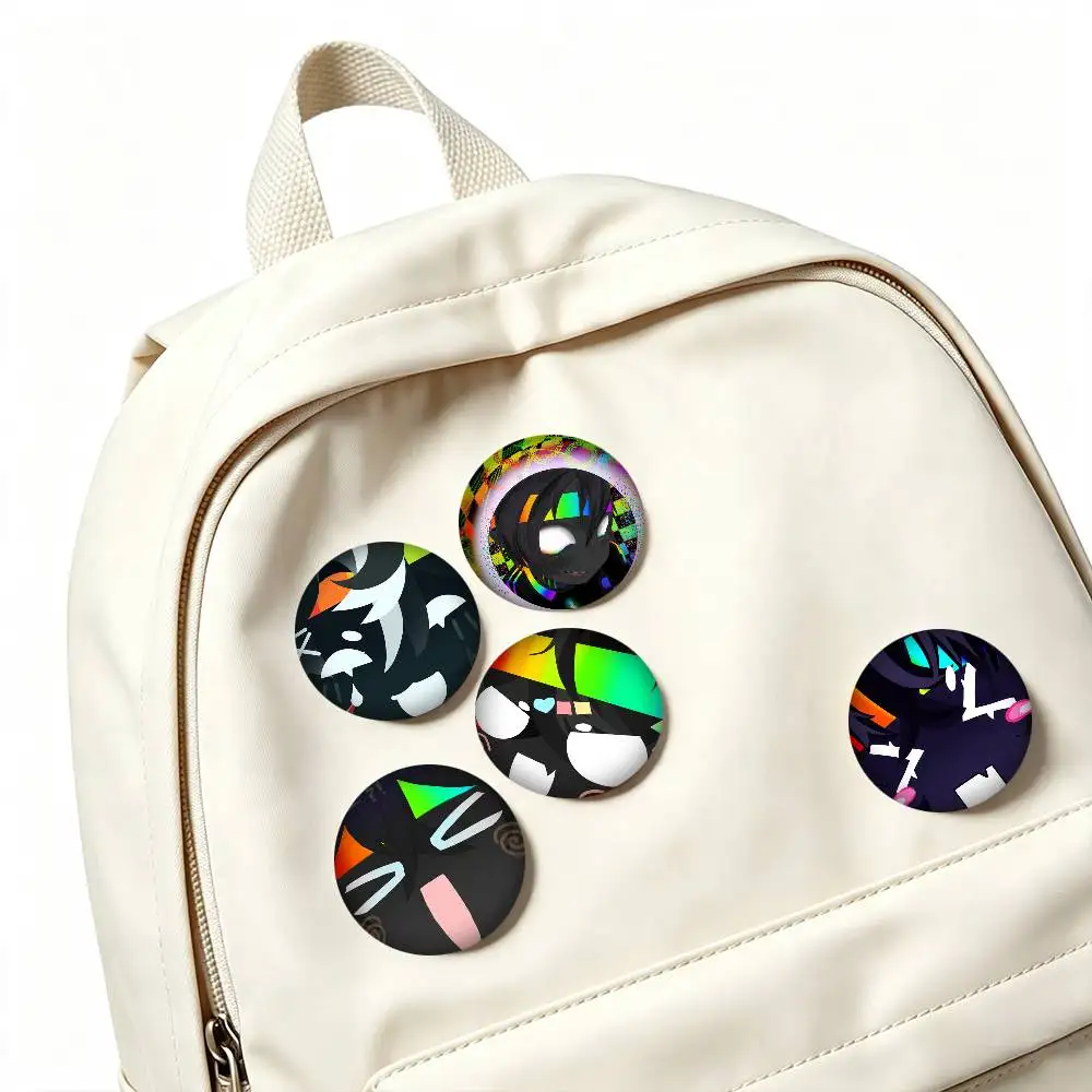 S-Spoke Unstable Universe SMP 25 32 44 58 75mm Badges Personalized Round Brooches Pins Accessory Gift