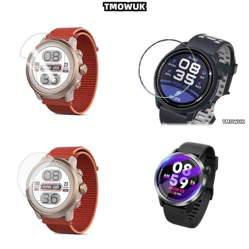 

For Coros PACE 2 3 42 46 MM APEX 2 Pro VERTIX 2 2S - Anti-Scratch 9H Hard Tempered Glass For Smart Watch's HD Screen