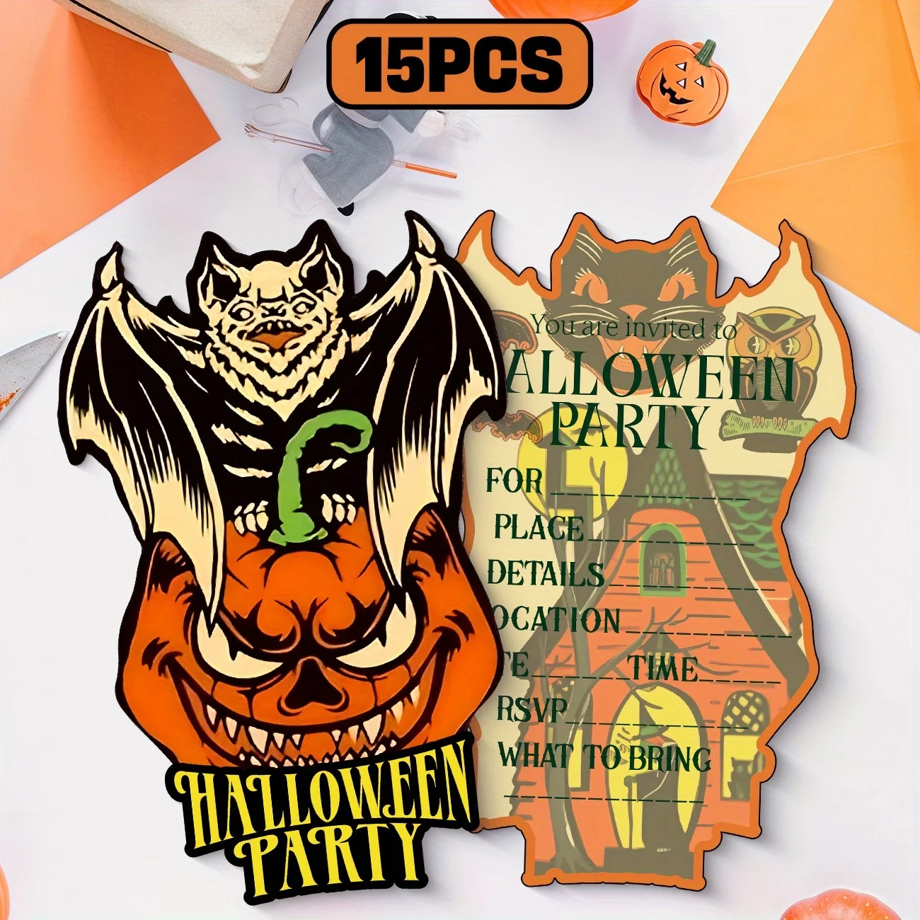 Halloween Party Inv…