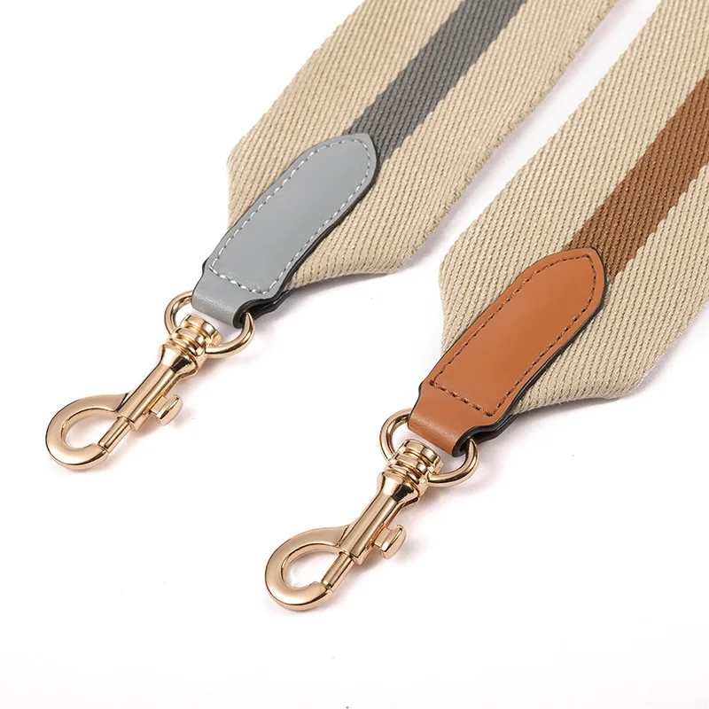 Top Grade Colorful Fabric For Women Designer Handbag Shoulder Strap Lady Carry Belts Replacement Bag Strap 6CM With 3 Colors