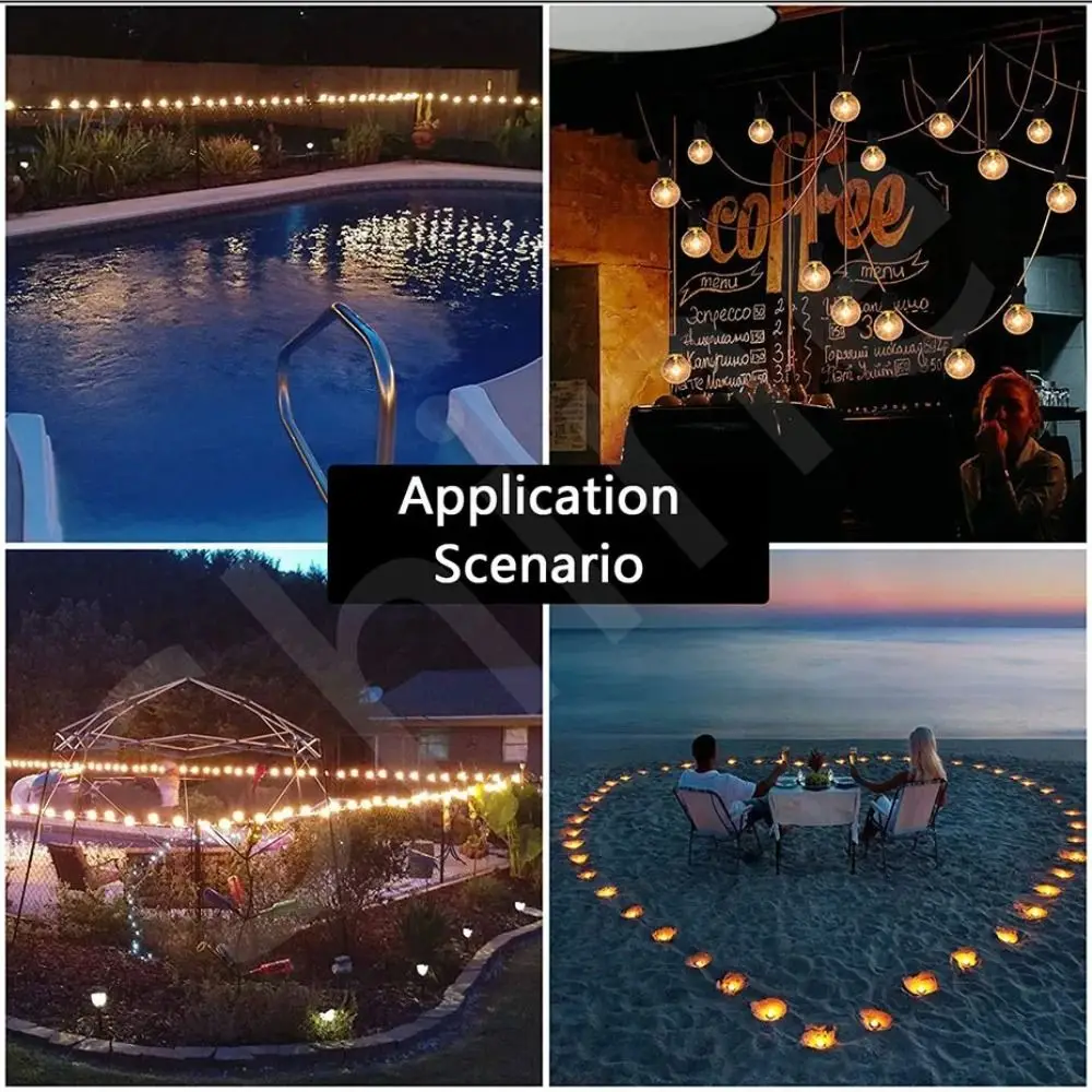 DIY 38mm 60mm LED Filament DC3V Soft Flexible Filament Edison Bulb