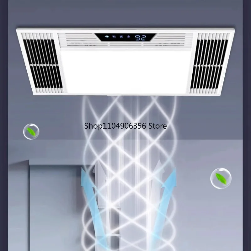 

Для воздушного обогрева Встроенный потолочный вытяжной вентилятор Освещение Светодиодный светильник Встроенный вентилятор 5-в-1 для обогрева ванной комнаты Обогреватель для комнаты