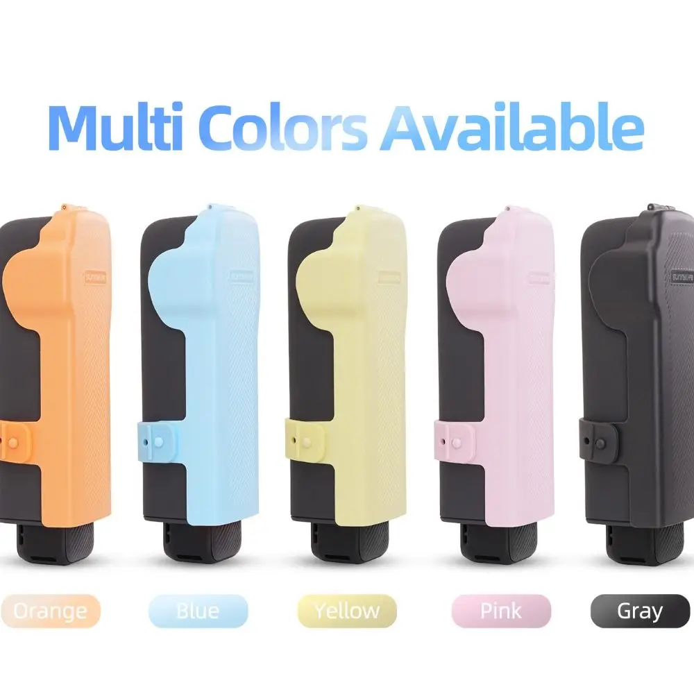 Tutup Pelindung Anti Jatuh dengan Tali Penyandang Cakupan Penuh Penutup Atas Flip Casing Bodi Lepas Cepat untuk DJI Osmo Pocket 3