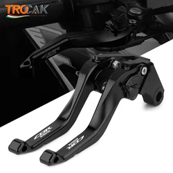NEW With CBR 650R LOGO Motorcycle Aluminum Short Brakes Clutch Levers For Honda CBR650R CBR 650 R 2019-2022 2021 2020