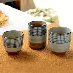 1pcs Ceramic Coffee Cup Japanese Style Porcelain Personal Single Pottery Tea Cups Drinkware Wine Mug Water Mugs Wholesale