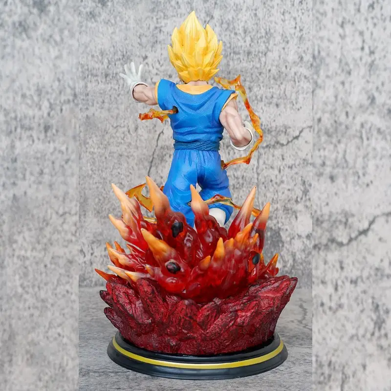 25Cm Anime Dragon Ball Z Vegetto Glowable Action Figures PVCรูปปั้นตุ๊กตาเครื่องประดับคอลเลกชันตกแต่งห้องของเล่น