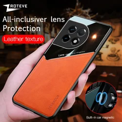 For OnePlus ACE2 Case Zroteve Leather Texture Soft Frame PC Cover For One Plus ACE 2 3 2V 3V ACE3 OnePlusACE2 Pro 5G Phone Cases