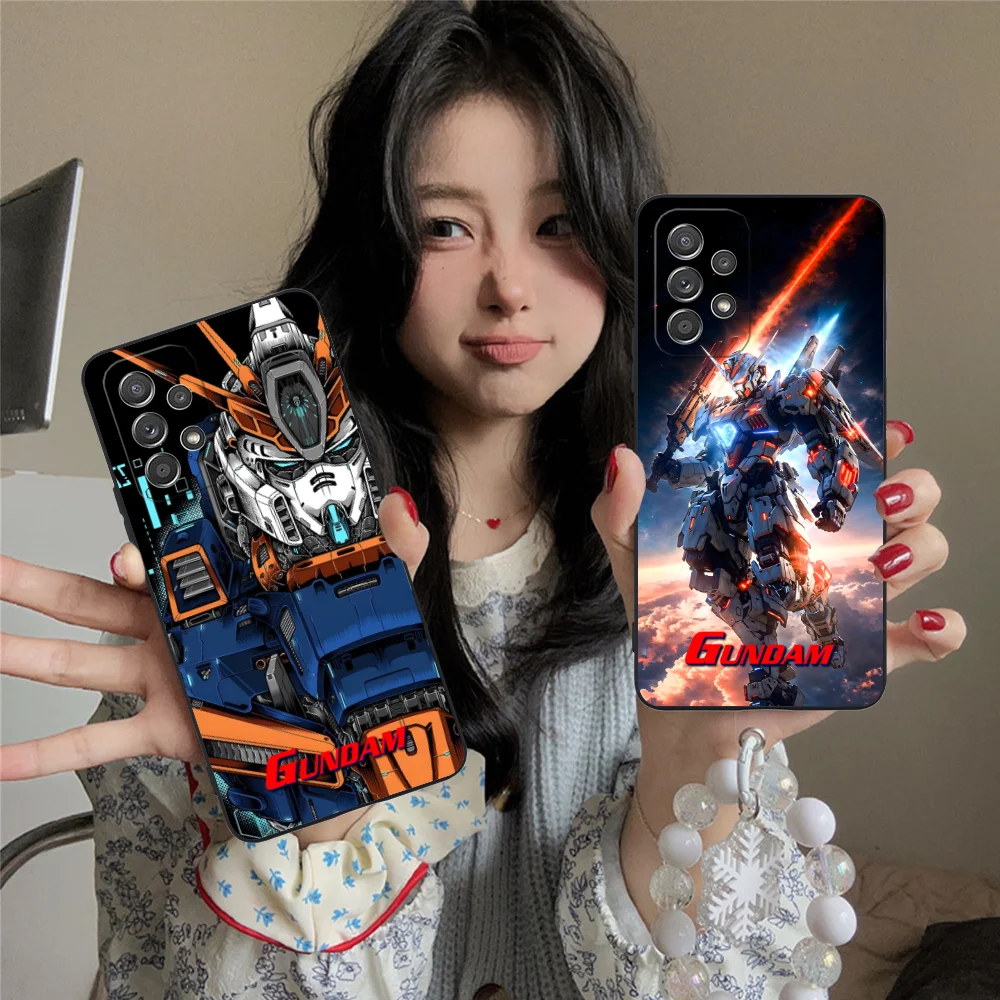 Mobile G-Gundam-S Phone Case for Samsung Galaxy A73 72 71 70 55 54 53 52 35 34 32 23 14 13 5G Black Cellphones Cover Smartphone