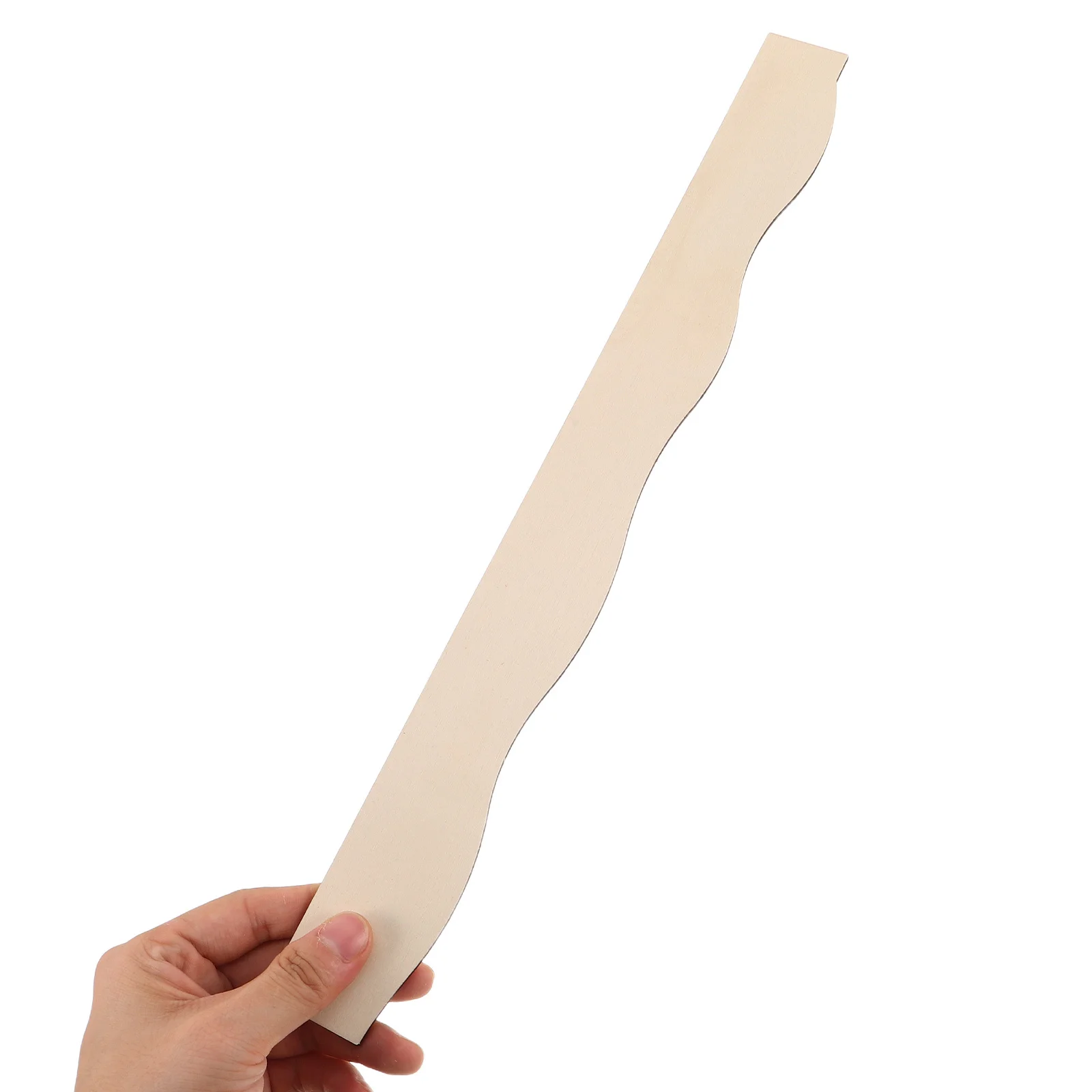 

24pcs Wooden Edge Trims Unfinished Wave Shelf Cabinet Door Frame Molding Diy Home Decor Craft Wood Strips For Kitchen Wall Trim