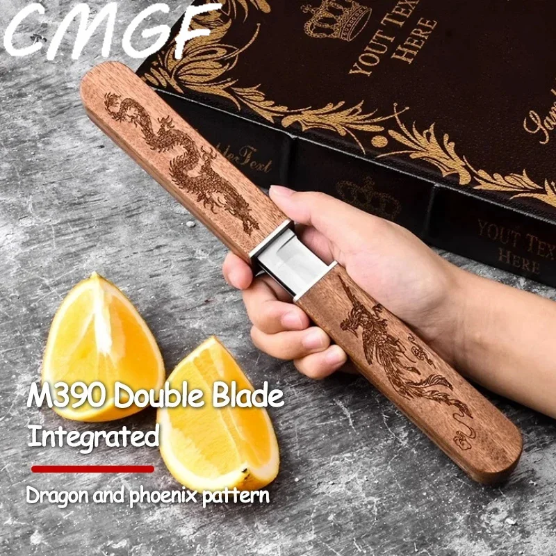 

CMGF Dragon Phoenix Double Knife Household Fruit Knife Sharp And High Hardness Handy Multi-purpose Knife