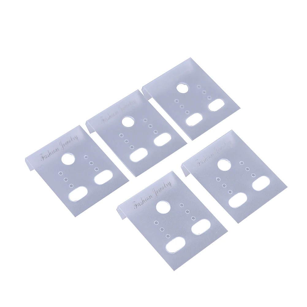 100 Stück Professionelle Ohrring-Präsentationskarten, Ohrstecker DIY Schmuckverpackungskarten, Halsketten-Schmuckhalter – Detail 5