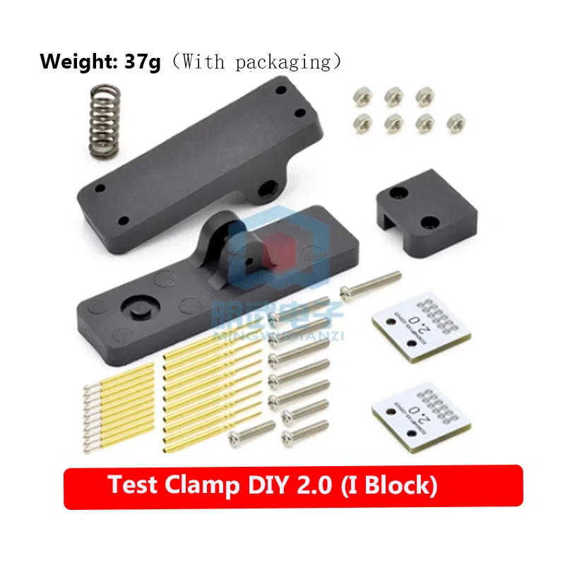 Test Clamp DIY Program Burn-in Clamp PCB Clamp Pitch 2.54mm 2.0mm 1.5mm 1.27mm