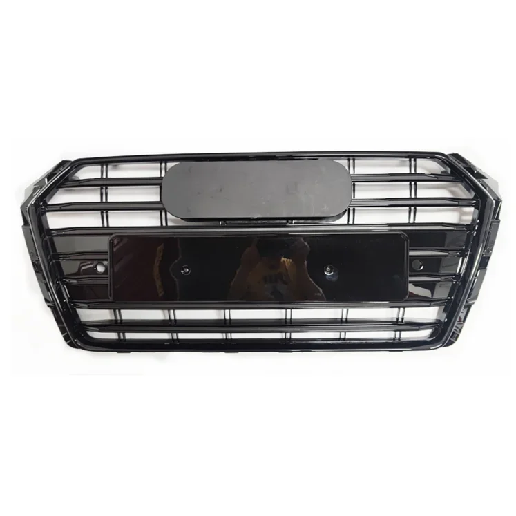 Front Hood Grille Car Front Bumper Grill Center Grille for A4/S4 B9 2017-2019 Fast Shipping For RS4 Grill