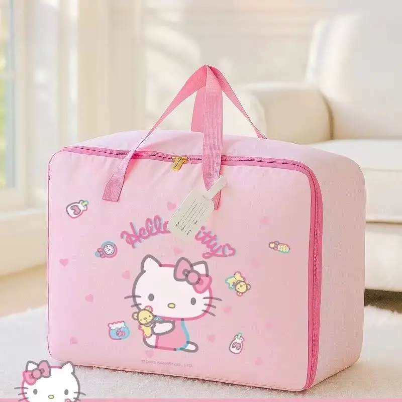 Sanrio Moving Bag, Large Capacity Moisture-Proof Storage Bag Clothing For School Moving Changing Seasons Travel Waterproof And M