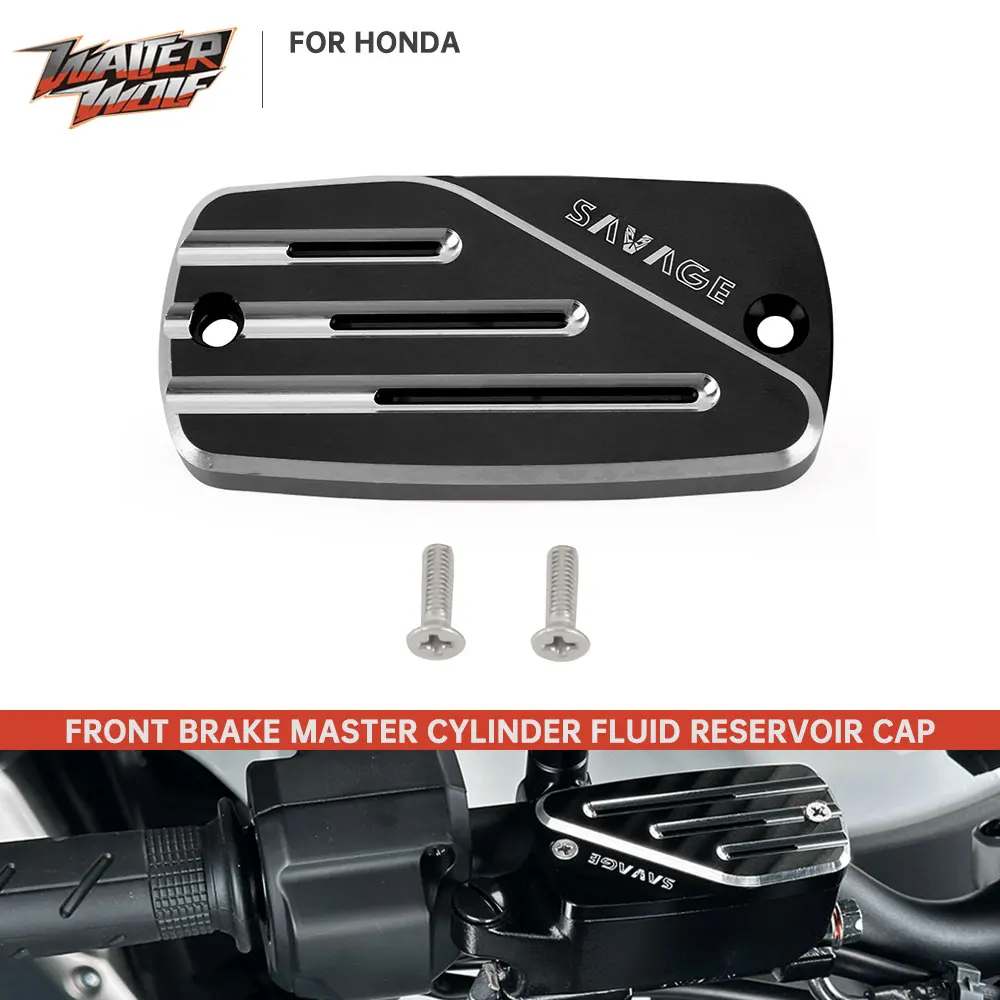 

For Honda CBF500 CBF600 Brake Master Fluid Reservoir Cap Cover Protection CB CBR 650F 650R CMX300 CMX500 Rebel NC 750S 750X 700S