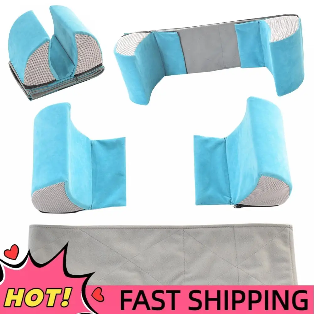 

Подушка для боковой поддержки инвалидной коляски, регулируемая, из пеноматериала, боковые защитные накладки, подушка для поддержки спины инвалидной коляски для пожилых людей