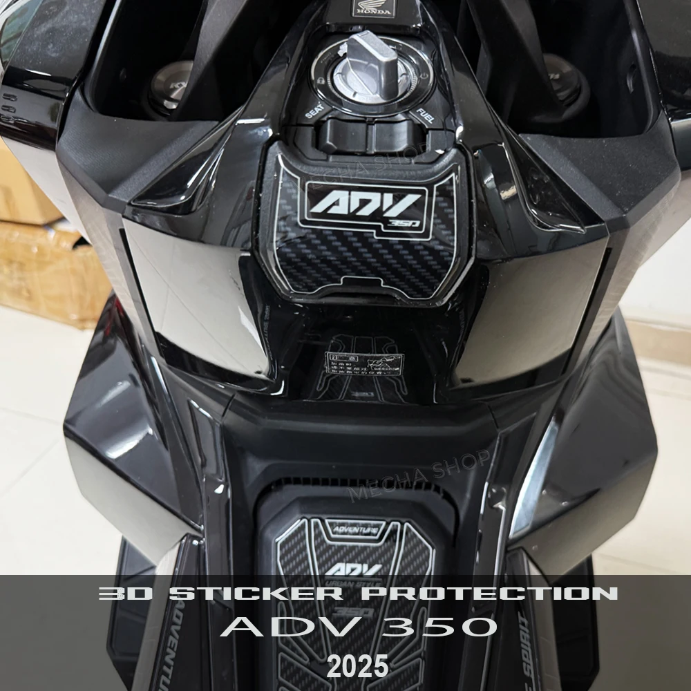 

Наклейки ADV350, аксессуары для мотоциклов, 3D наклейки, защита бака для ADV 350 2022 2023 2024 2025