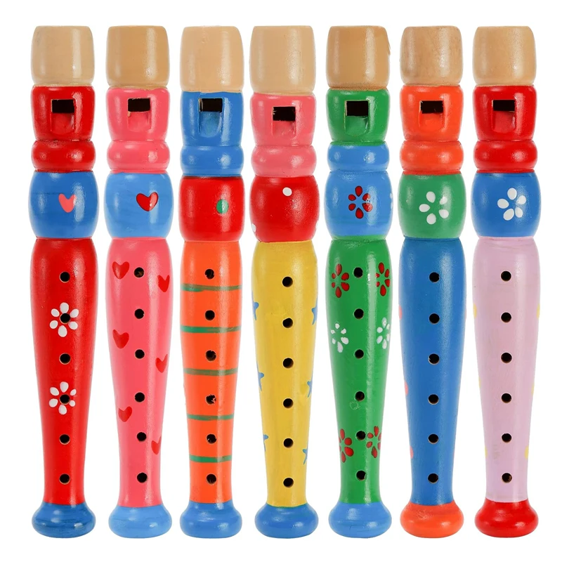 

1PCS Colorful Piccolo Flute for Kids Musical Rhythm Instruments Early Childhood Educational Toys Boys Girls Birthday Party Gifts