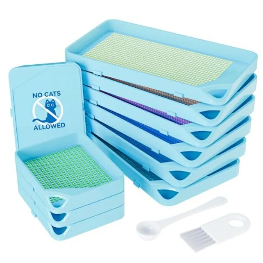 10-Piece Interlocking Diamond Art Trays Kits for Adults, Stackable Diamond Painting Accessories and Tools