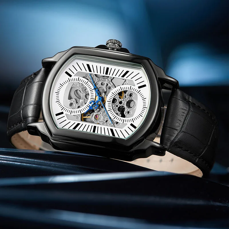 UTHAI M20 Fashionable Men watch, European and American fully automatic mechanical watch, light luxury clock gift，watches for man