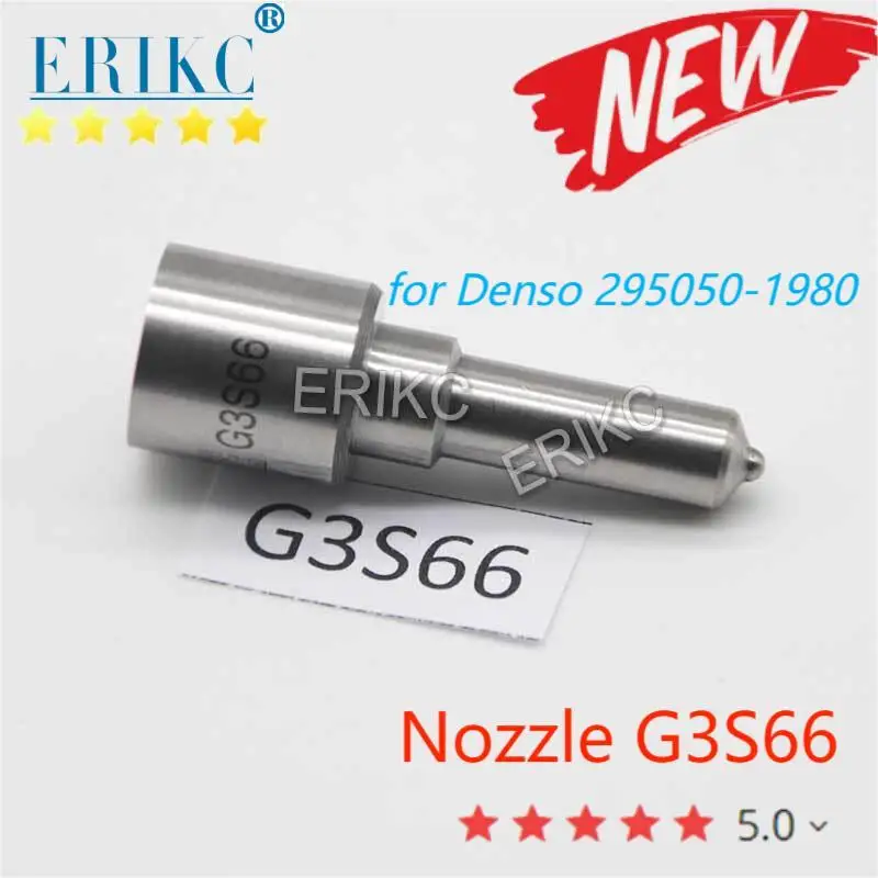 G3S66 Common Rail Injector Spare Parts Nozzle Tips G3 S66 Fuel Spray Atomizer for DENSO 295050-1980 1J770-53051 1J770-53050