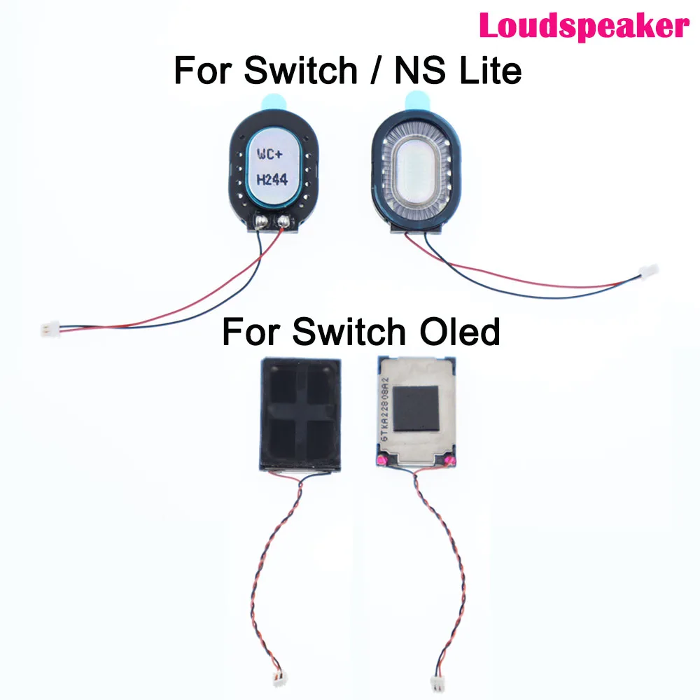 TingDing Ersatz-Lautsprecher für Switch OLED, Links und Rechts, für NS Switch, NS Lite Konsolenlautsprecher