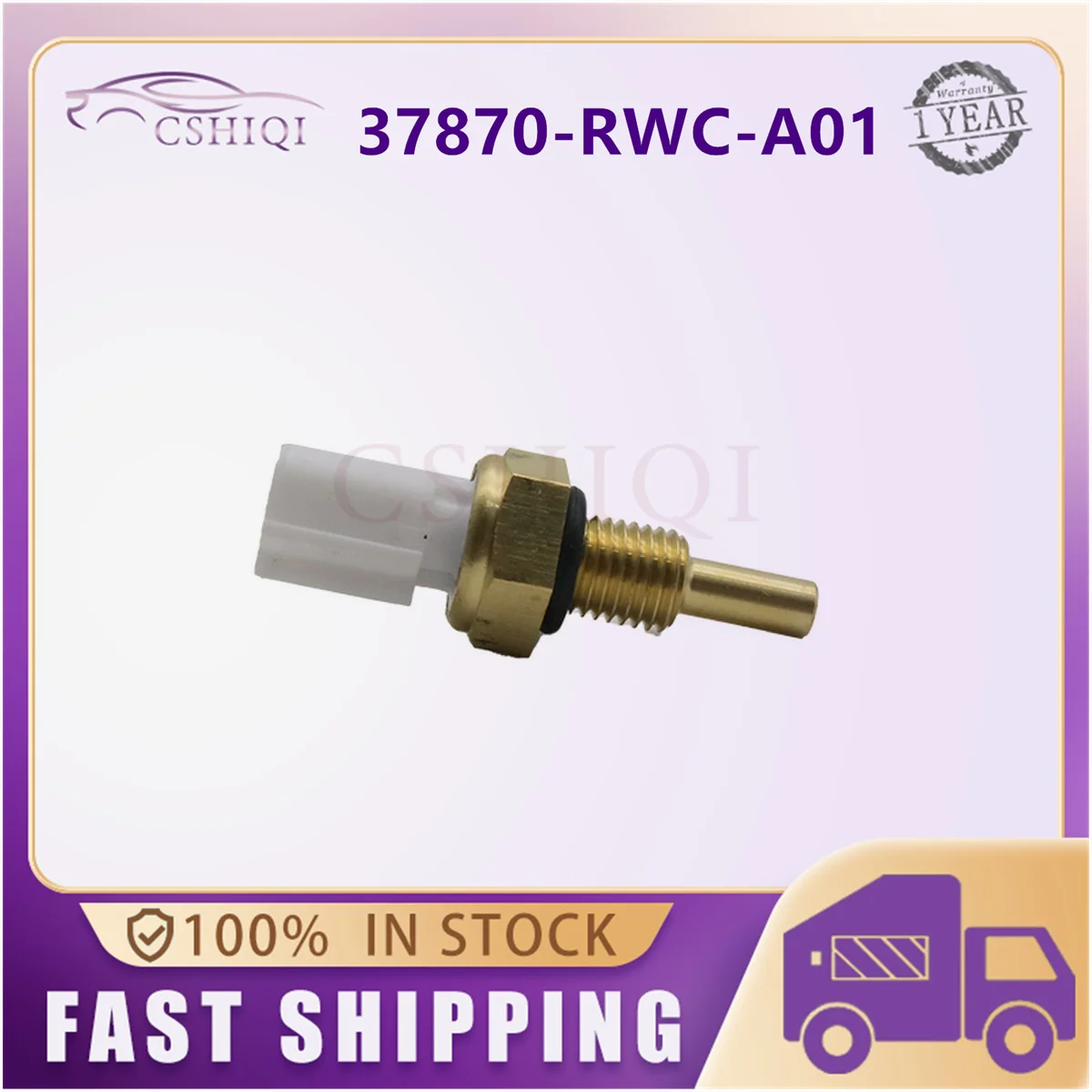 

37870-RWC-A01 37870-RTA-005 37870-RZA-007 Engine Coolant Temperature Sensor For HONDA ACCORD CIVIC CR-V CROSSTOUR ODYSSEY