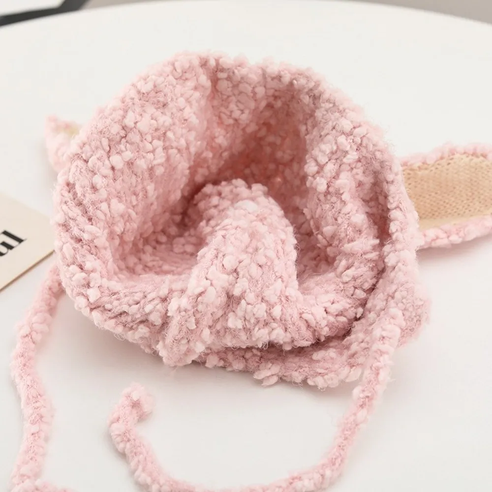 

Модная милая длинная шапка для защиты ушей, ветрозащитная толстая шапка для наушников, реквизит для фотосъемки, зима