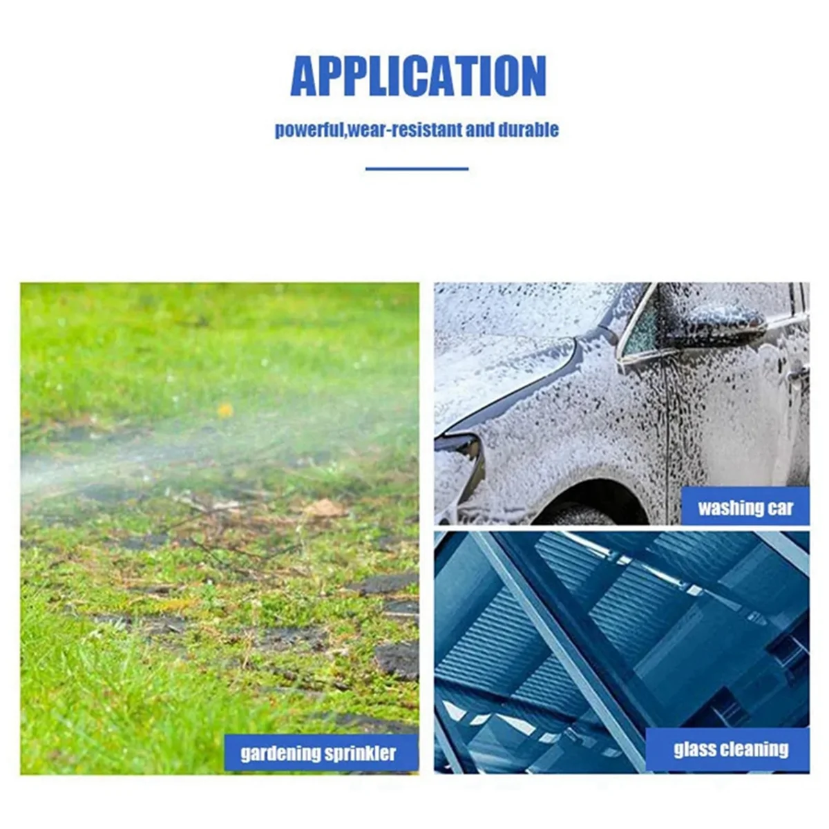 Herramienta neumática de soplado de aire para coche, herramienta de limpieza de polvo, plumero de aire ABS, pulverizador de cepillo de aire Flexible para lavadora de coche