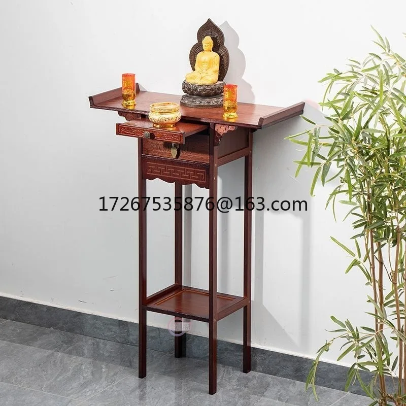 

Chinese entrance table simple table heightening living room locker foyer home Zen modern strip case end view table