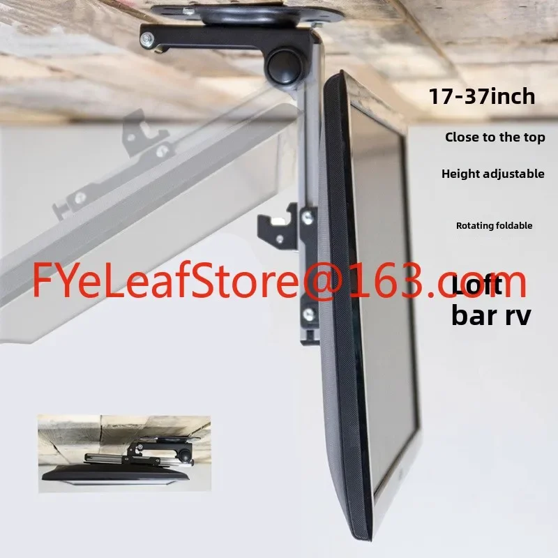 Folding TV hanger CM222 sticker top 14-32 inch ceiling RV accessories kitchen restaurant car short bracket