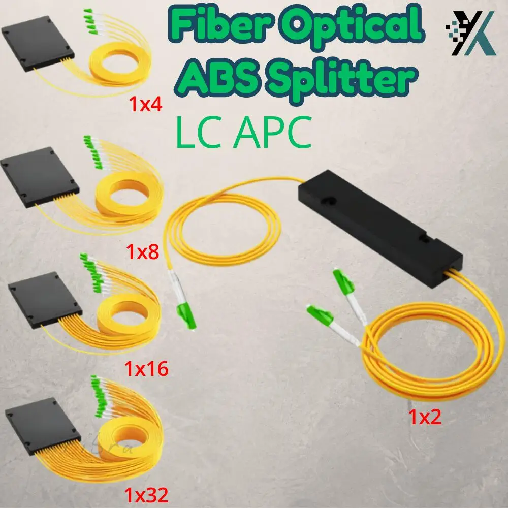 divisor-Optico-de-fibra-lc-apc-1x2-acoplador-Optico-fbt-1x4-1x8-1x16-1x32-caixa-divisora-de-fibra-sm-sx-abs-divisor-ftth