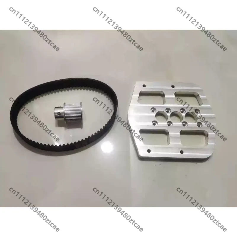 Motor Mount Timing Pulley Timing Belt Spare Conversion Parts For Fuel To Electric RC Helicopter Upgrade Accessories