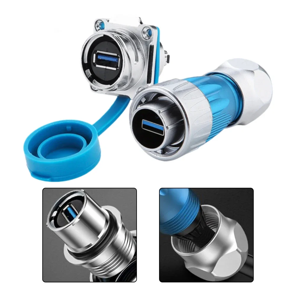 Waterproof DH-24 USB 3.0 Connector Signal Connector For Data Transmission For Test Measurement Tool Accessory