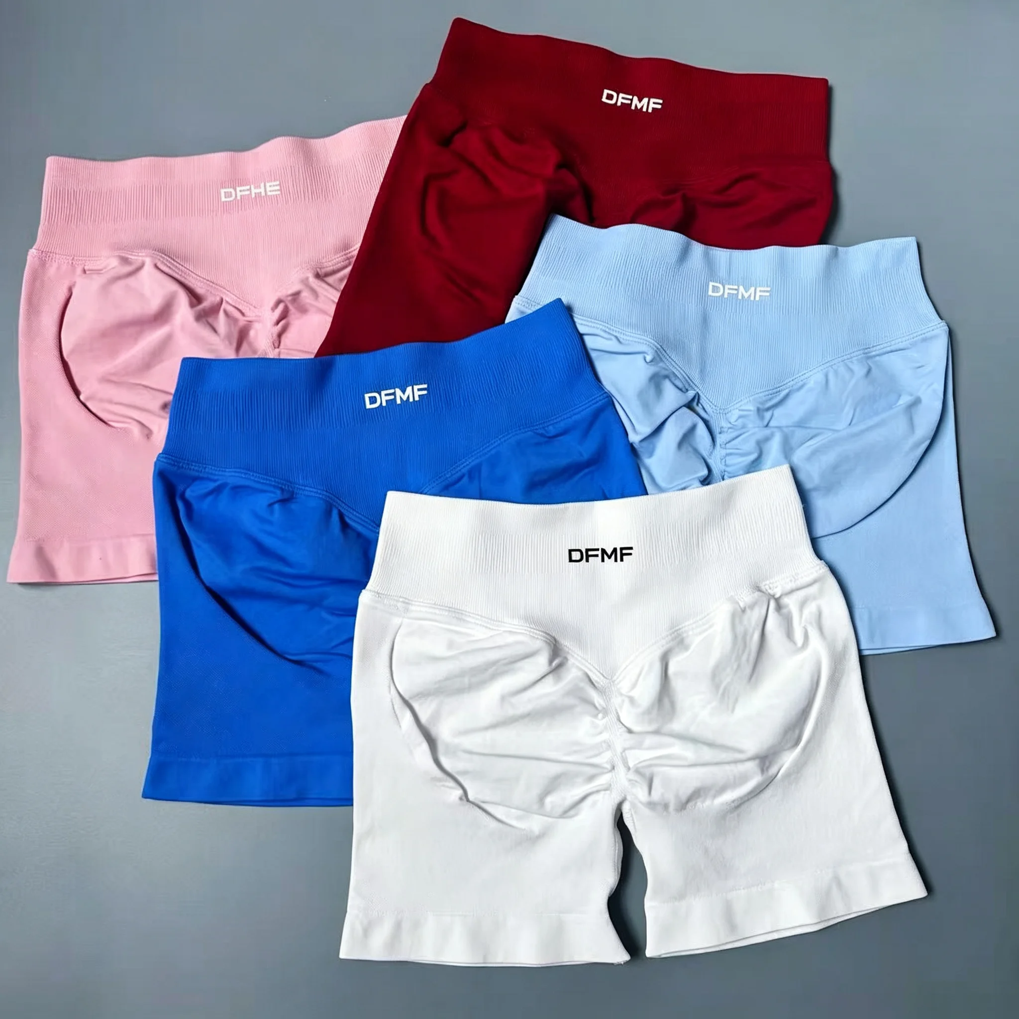 Running Gear For Women - DFMF Women's High Waist Seamless Yoga