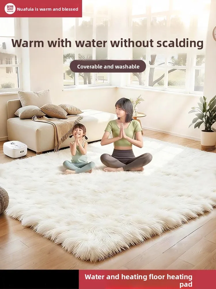 2025 New Electric Hot Water Heated Floor Mat/Carpet for Living Room/Home Use, Genuine Product