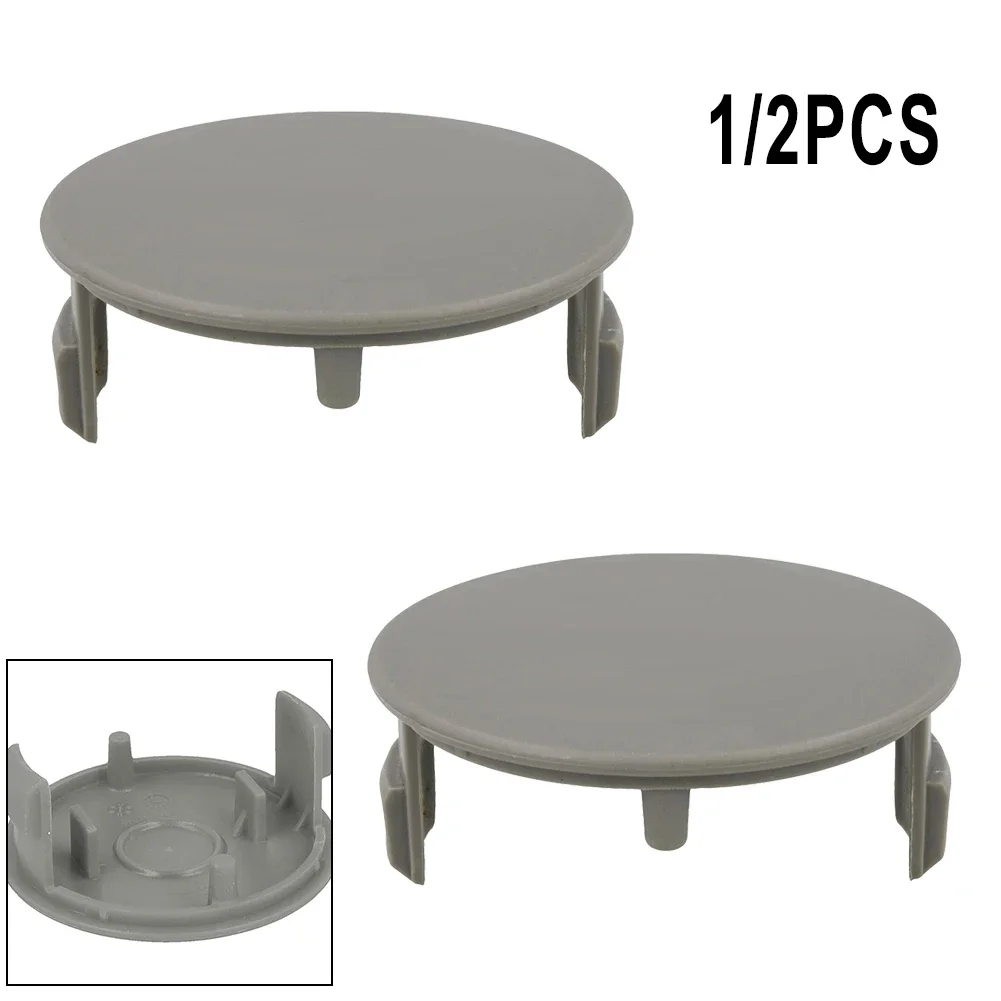 Cubierta de tapa de carrete para desbrozadora Bosch AFS 23-37, piezas de herramientas de repuesto de plástico para jardín, 2 piezas, F016F05384