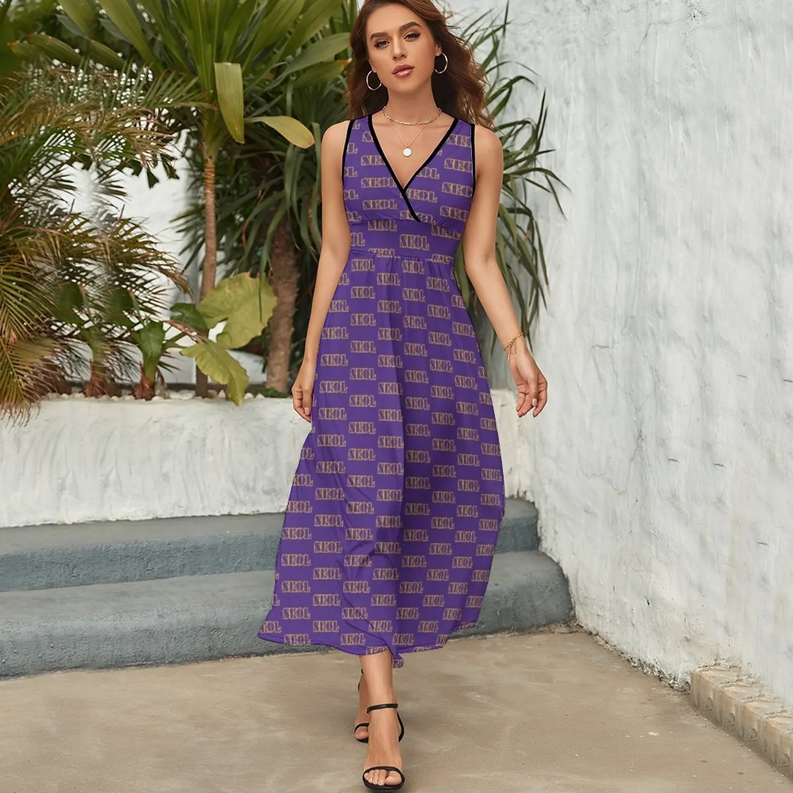 Skol 4 Sleeveless Dress women's elegant loose dresses beach dresses dresses for official occasions dress women summer 2024