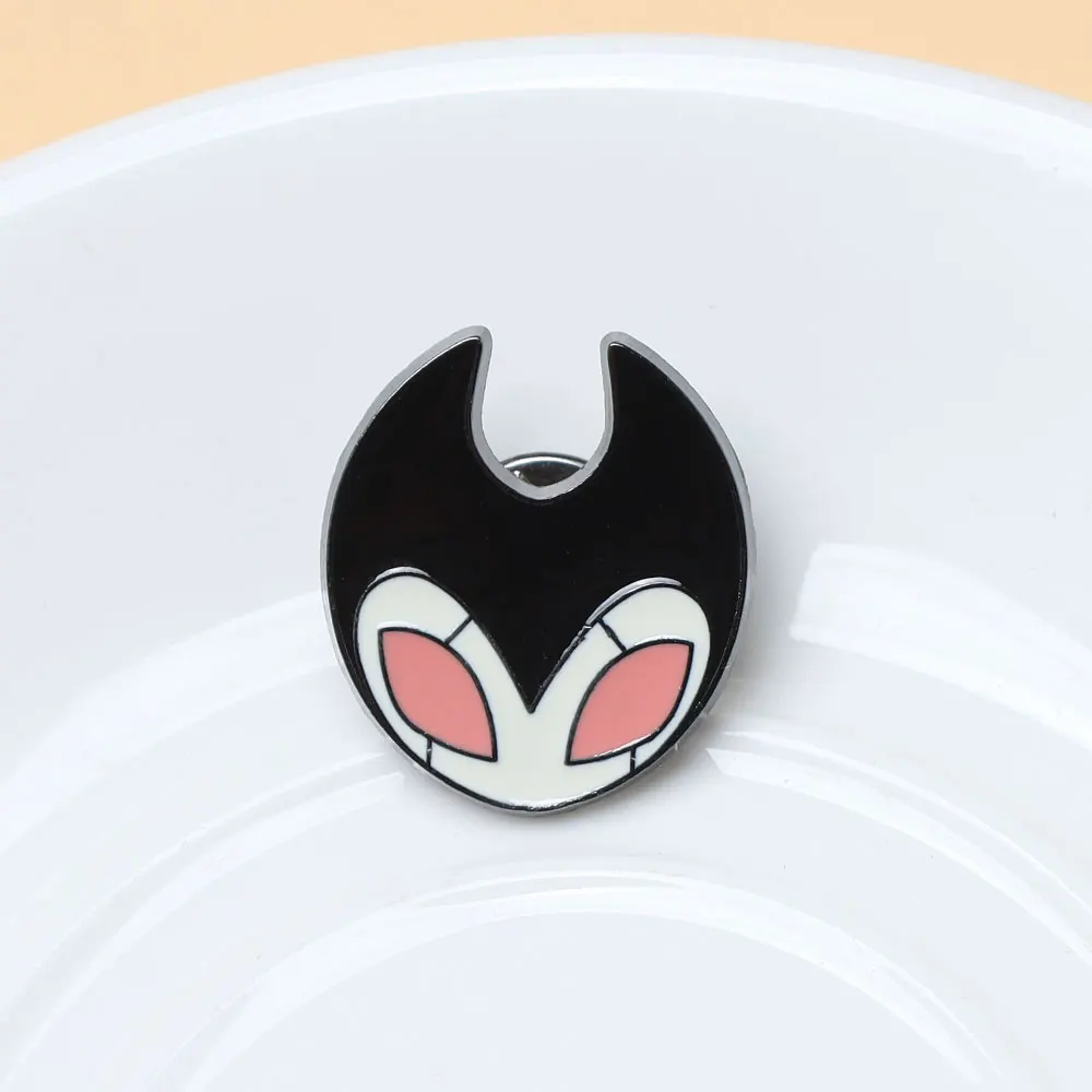 7pcs Hollow Knight Enamel Brooch Cool Character Pins Backpacks Clothing Hats Lapel Badges Fashion Jewelry Accessories Fans Gifts