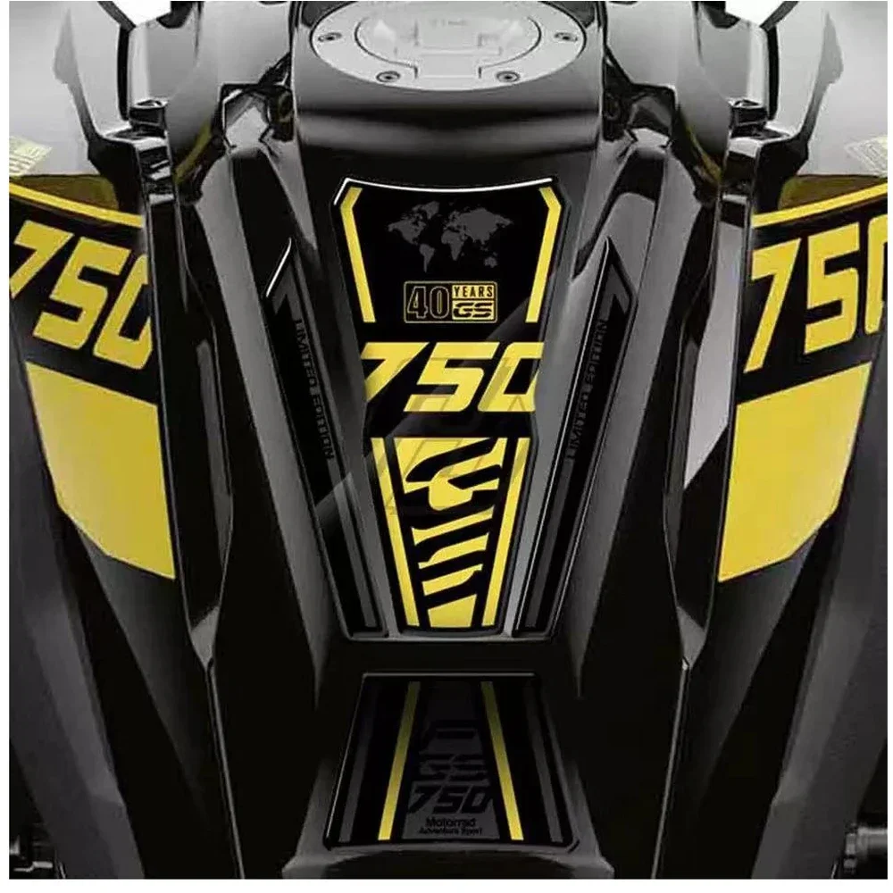 

Для BMW Motorrad F750GS 2020-2022 40-летняя защита бензобака мотоцикла
