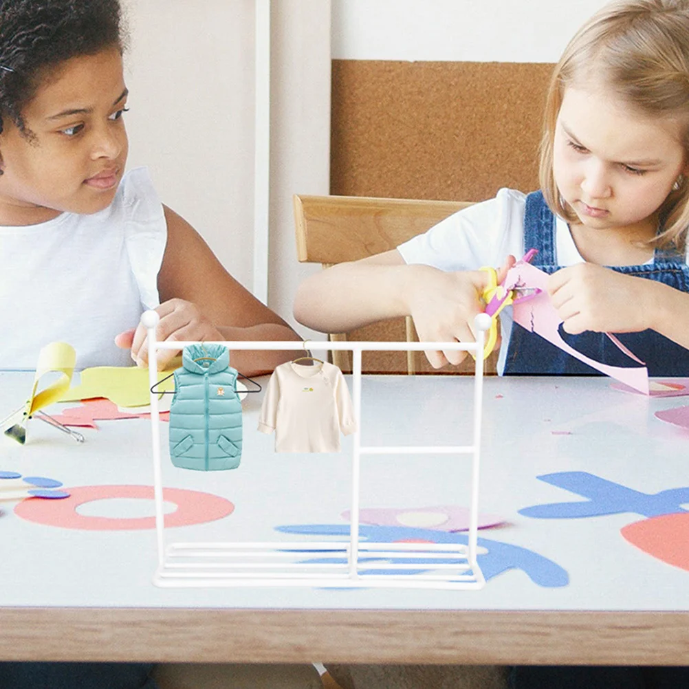 

Портативная мини-металлическая вешалка для одежды, органайзер для одежды, полка для детской одежды, держатель для хранения одежды, вешалка для одежды, держатель для одежды