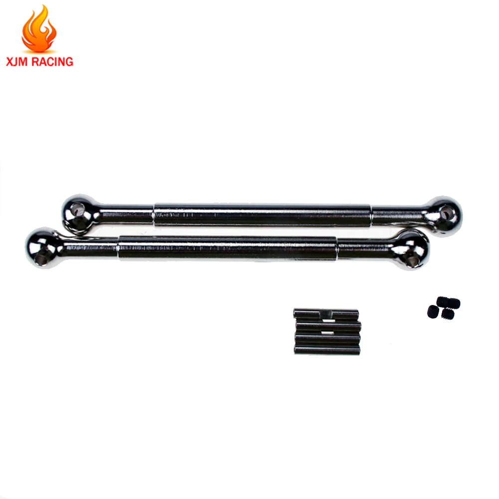 Metalowa kość dla psa 9 mm Oś 2szt do 1/5 Hpi Rofun Baha Rovan Kingmotor Baja 5b 5t 5sc Części do samochodów wyścigowych Rc