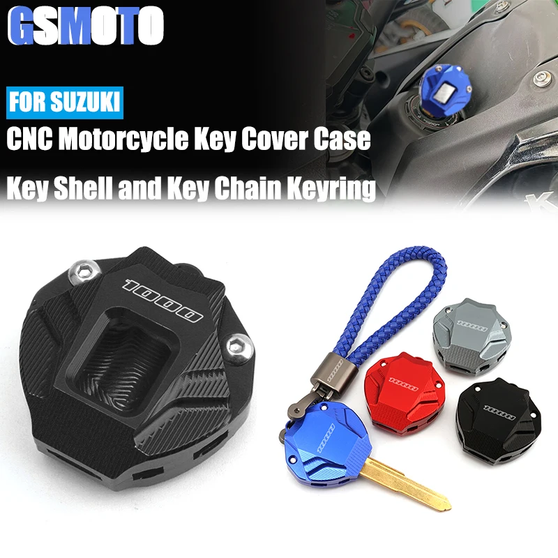 5 Colors For Suzuki GSX-S 1000 GSX-S1000 GSXS 1000 GSXS1000 gsxs gt gsxs1000 Accessorie Keychain Case Shell & Keychain Key Ring