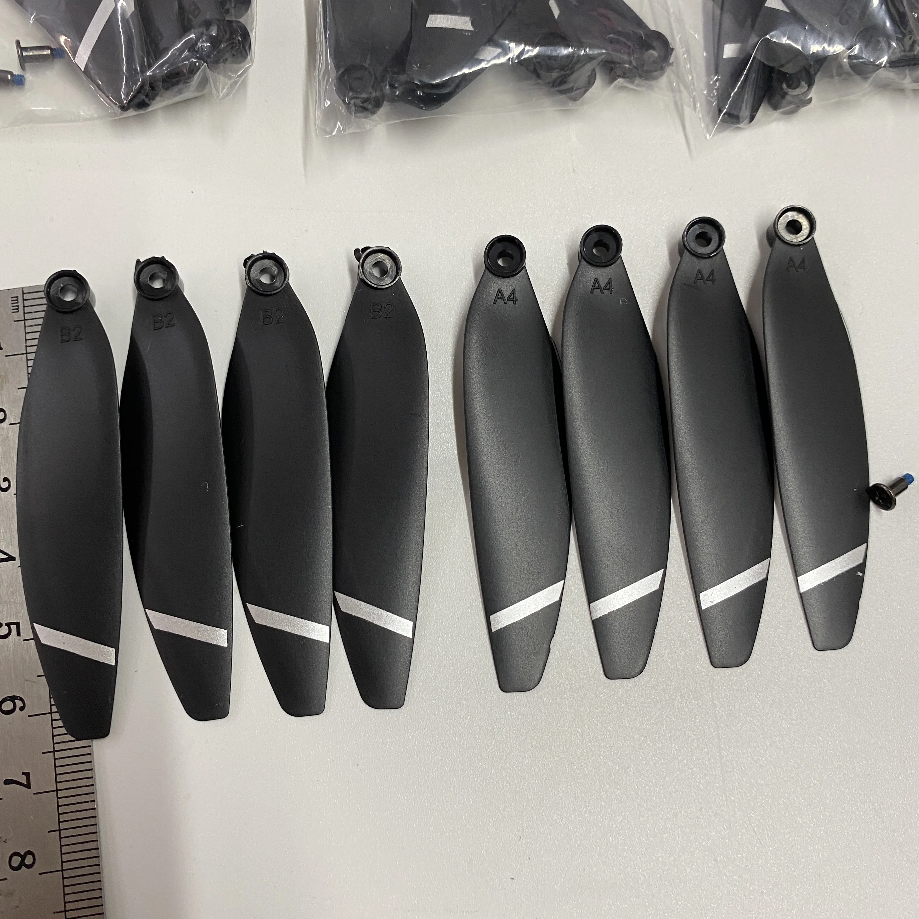 S136 GPS Drone RC Quadcopter Propellers CW CCW Maple Leaf Wing Blades Part Accessory