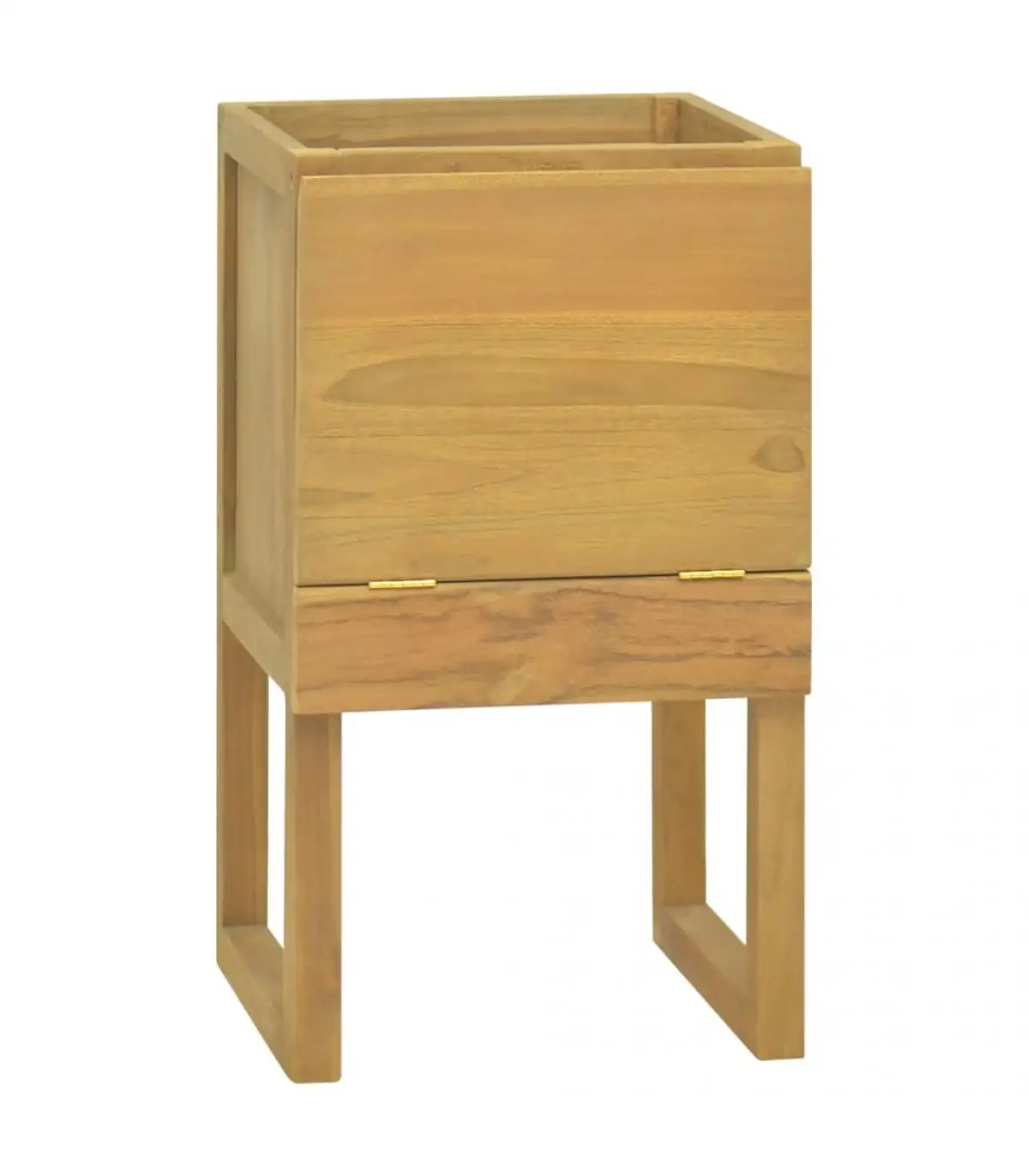 Lockers and storage cabinets bathroom cabinet solid wood teak 45x45x75 cm